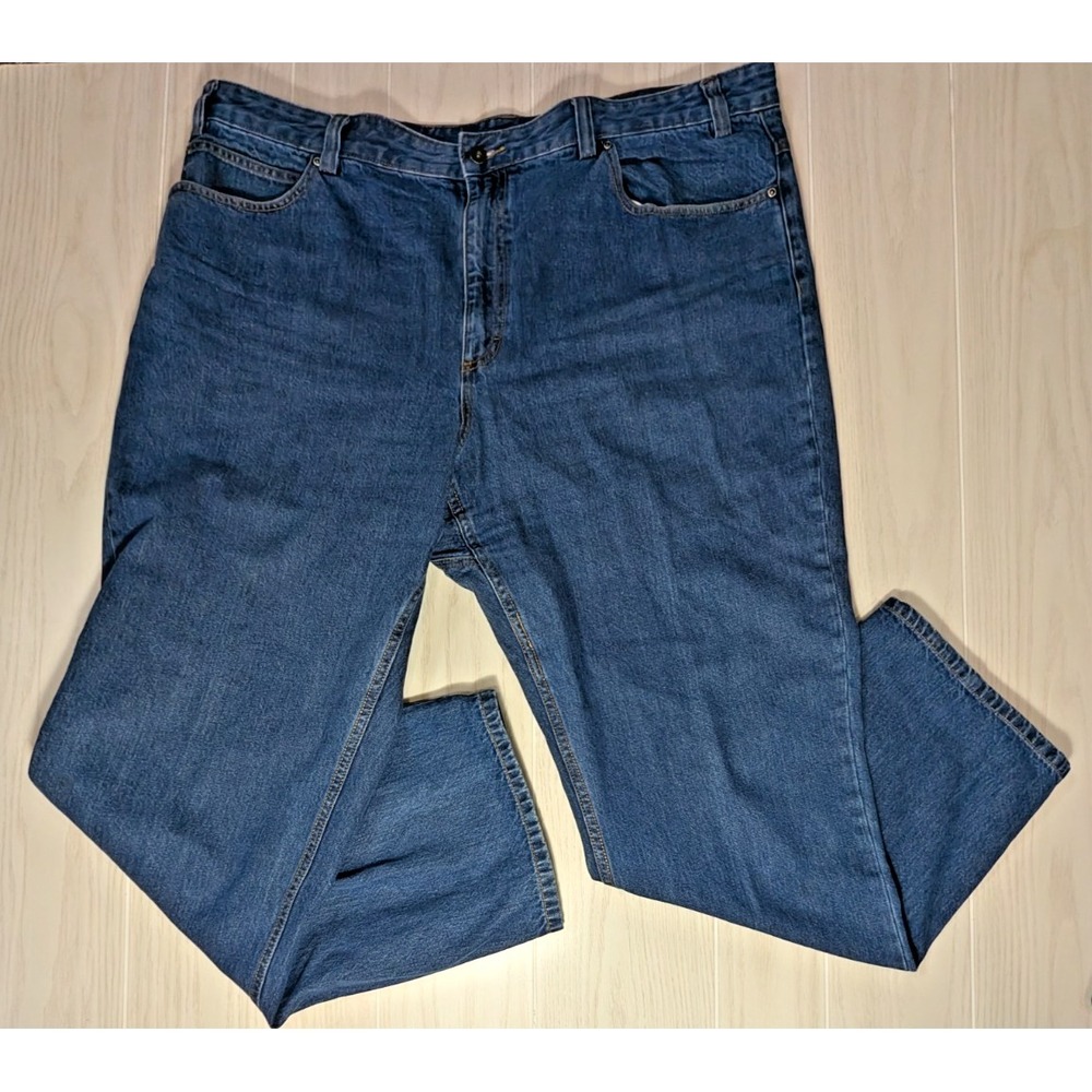Duluth 34211 Men 44 x 32‎ Denim Blue Jeans Ballroom Weekender actual 44x31.5